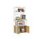 Keukenplank met stopcontacten en haken 90 cm