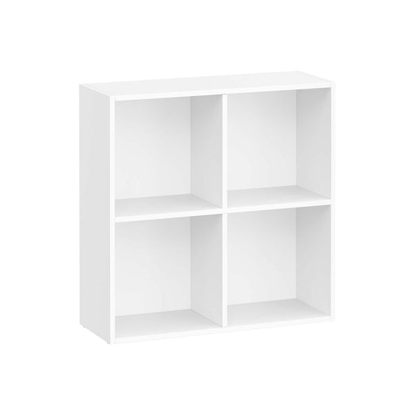 Boekenkast met vier compartimenten 24 x 66 x 66 cm