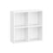 Boekenkast met vier compartimenten 24 x 66 x 66 cm