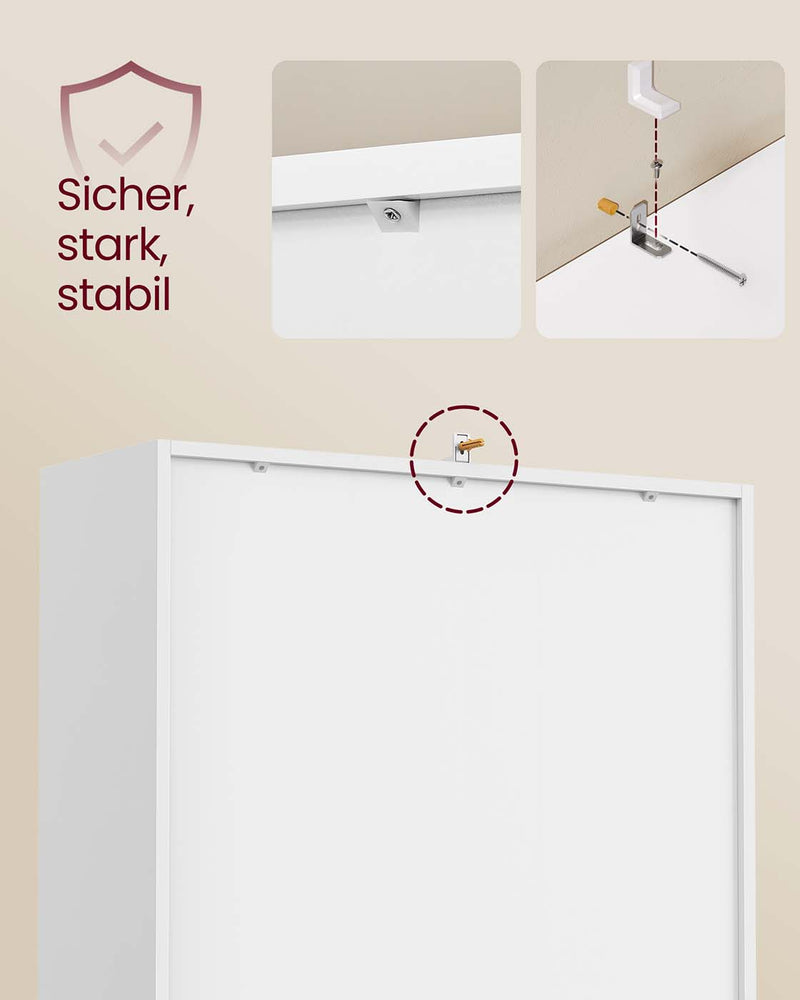Boekenkast met vier compartimenten 24 x 66 x 66 cm