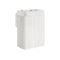 Wasmand met uitneembare waszak wit 40 x 30 x 60 cm