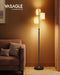 Staande lamp met drie lampen en instelbare helderheid 29 x 29 x 173 cm