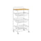 Serveerwagen met meerdere niveaus en uittrekbare manden 7 x 40 x 76 cm - LRC040Y01