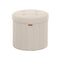Ronde kruk met opbergruimte en afneembaar deksel 46 cm - LSF608L01