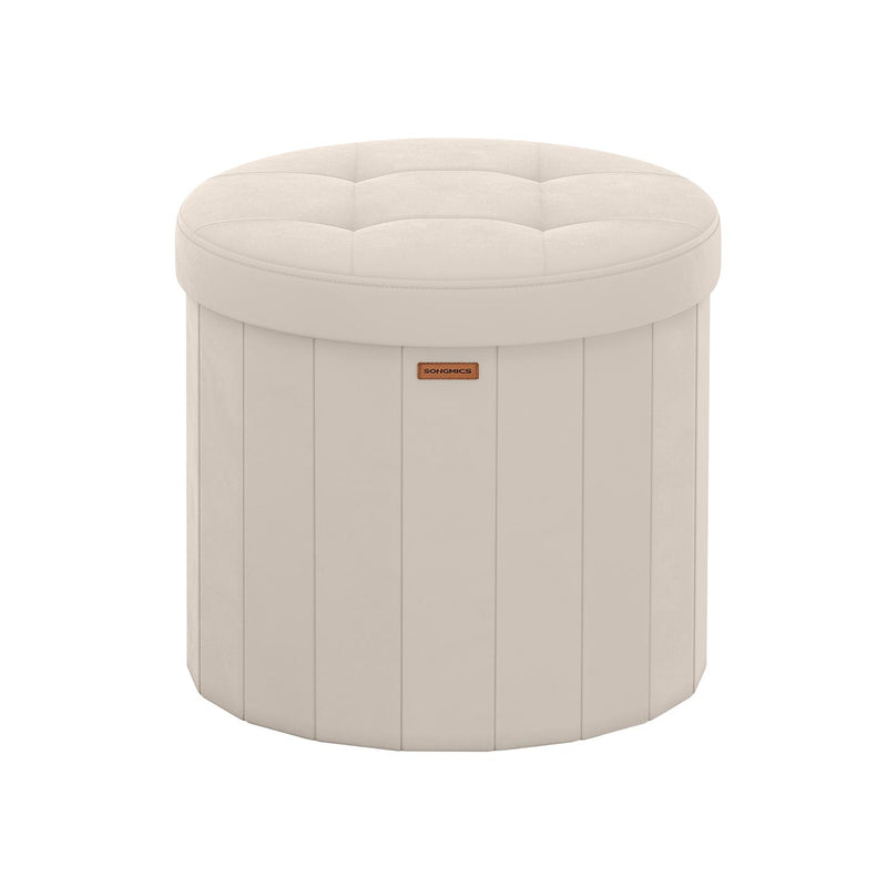 Ronde kruk met opbergruimte en afneembaar deksel 46 cm - LSF608L01