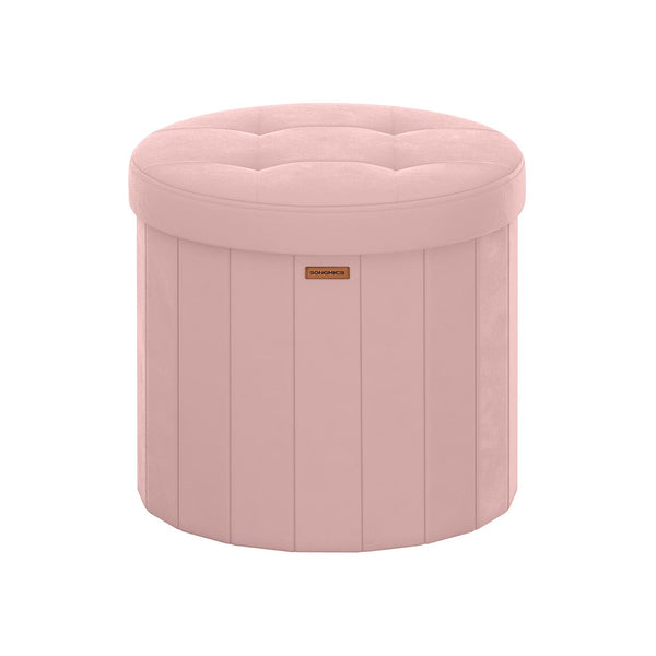 Ronde kruk met opbergruimte en afneembaar deksel 46 cm - LSF608R01
