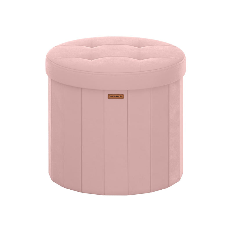 Ronde kruk met opbergruimte en afneembaar deksel 46 cm - LSF608R01