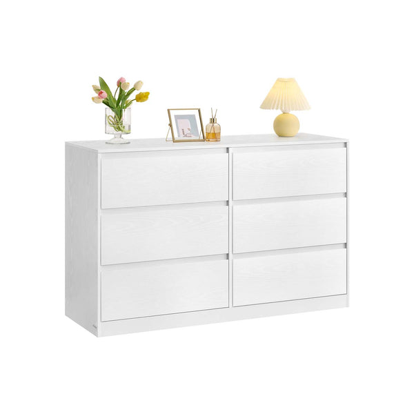 Kailyn slaapkamerkast met zes laden 4 x 75 cm - LTS616W01