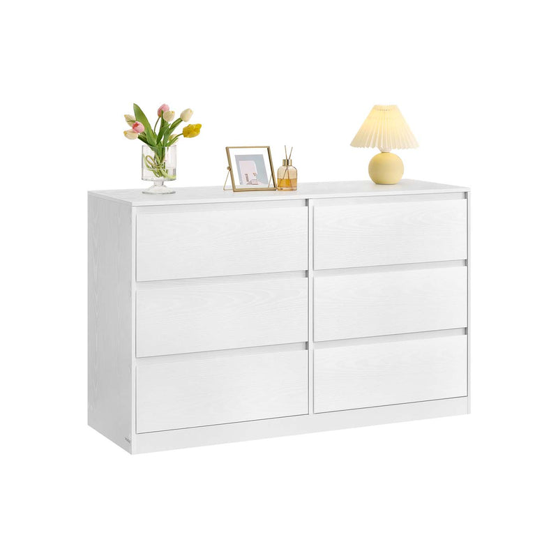 Kailyn slaapkamerkast met zes laden 4 x 75 cm - LTS616W01