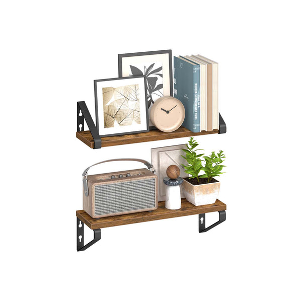 Wandplankenset met twee montagemogelijkheden 40 cm - LWS042K01