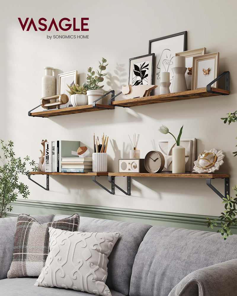 Wandplankenset met twee montagemogelijkheden 40 cm - LWS062K01