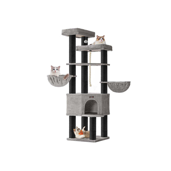 Grote kattenboom met meerdere niveaus voor meerdere grote katten 7 cm - PCT008G02