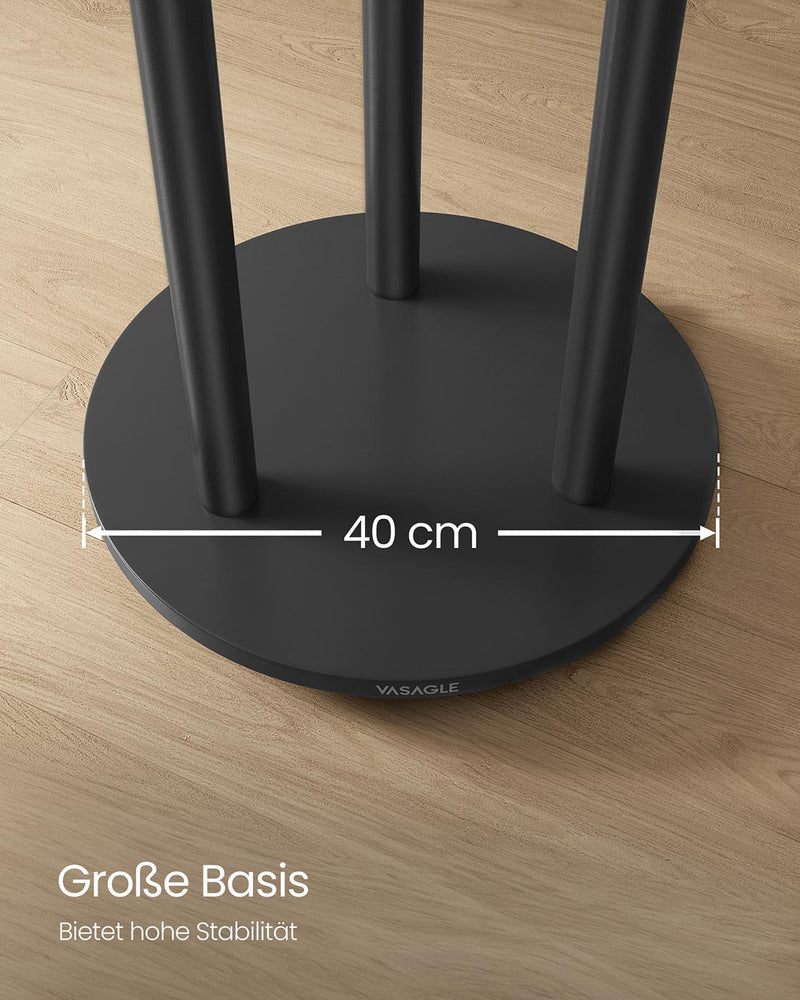 Kapstok met massief houten haken en planken 40 cm - RCR023B01