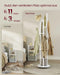 Kapstok met massief houten haken en planken 40 cm - RCR023W01