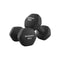 Zeshoekige halterset met neopreen coating 5 cm