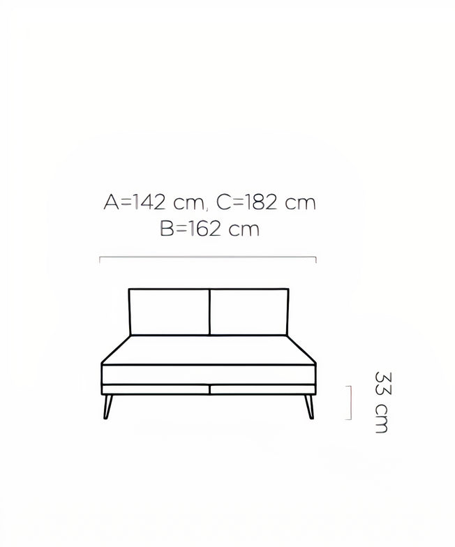 Luxe Design Boxspringbed 180x200 cm Aveline