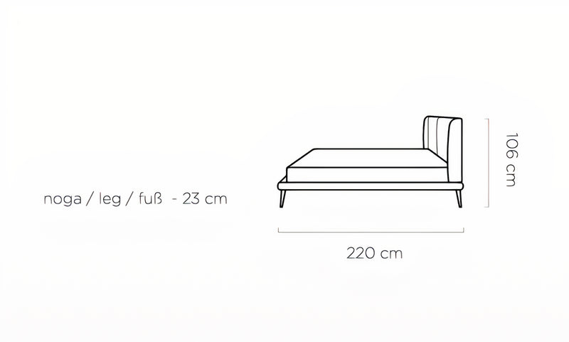 Aurora Luxe Boxspring Bed 180x200 cm – Verstelbaar & Stevig Platformbed met Houten Onderstel – Comfortabel Tweepersoonsbed – Modern Design