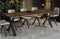 Cary kloostereiken uitschuifbare eettafel