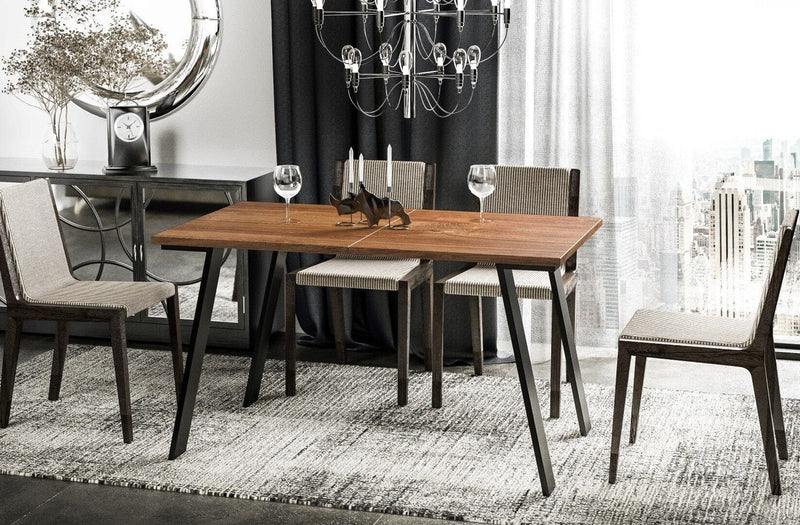 Carney stirling eiken uitschuifbare eettafel