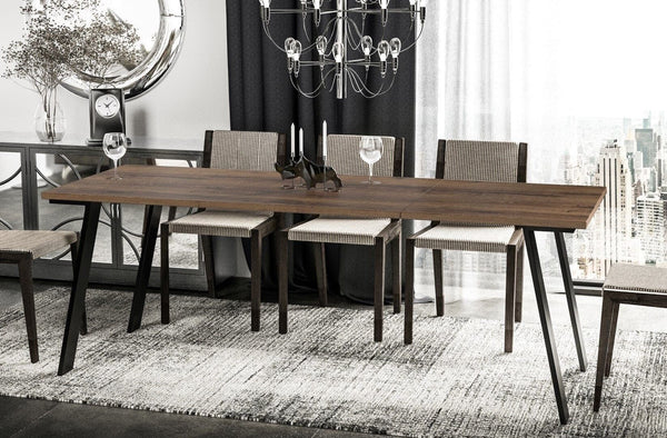 Carney kloostereiken uitschuifbare eettafel