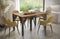 Crystal Stirling eiken uitschuifbare eettafel