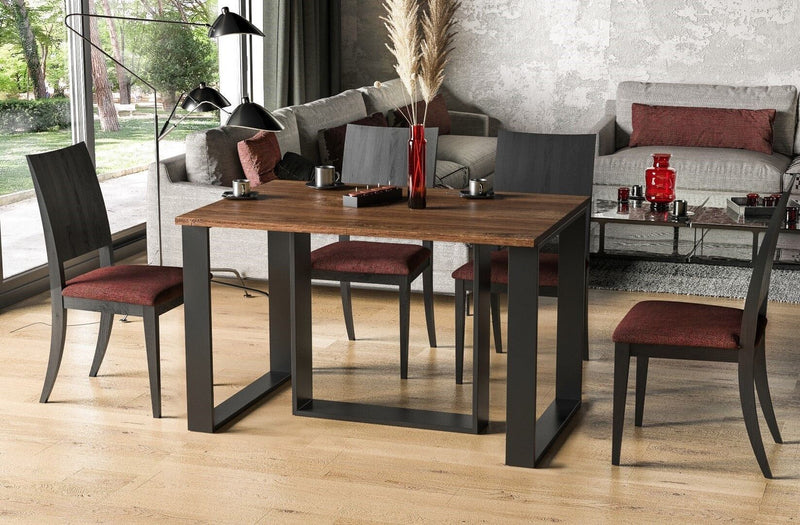 Berwyck stirling eiken uitschuifbare eettafel