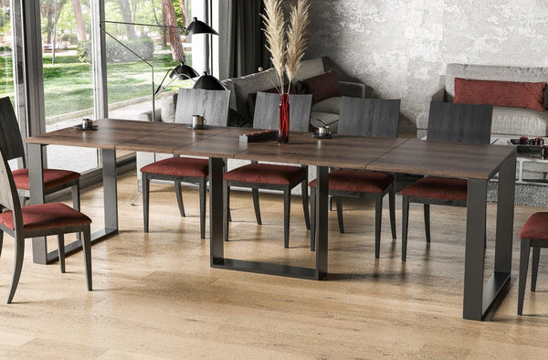 Bristol kloostereiken uitklapbare eettafel