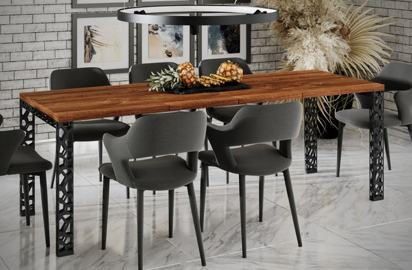 Astor stirling eiken uitklapbare eettafel