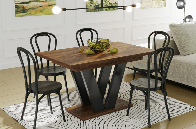 Cooper stirling eiken uitschuifbare eettafel